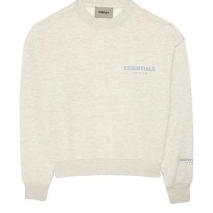 NWT Fear if God Essentials kids crew neck sweatshirt